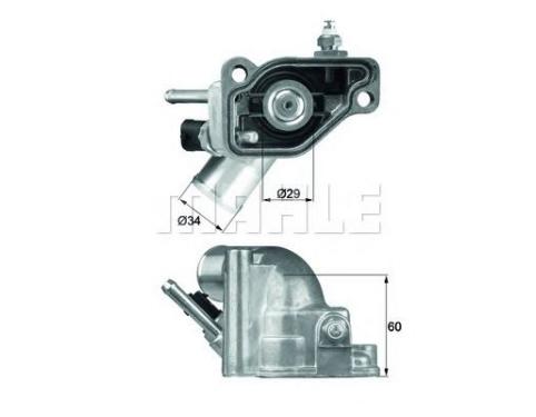 Termostat Opel 1,8i MAHLE ORIGINAL TI592