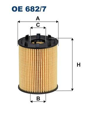 Olejový filter FILTRON OE 682/7