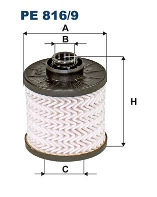 Palivový filter FILTRON PE 816/9