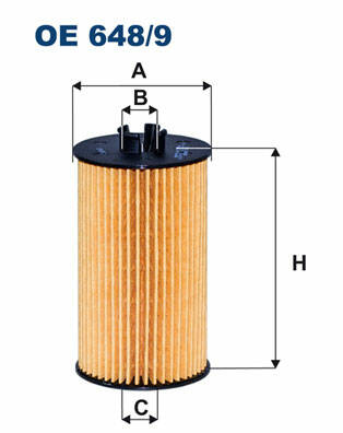 Olejový filter FILTRON OE 648/9