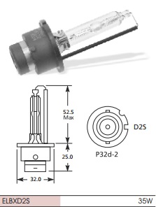 Xenónová výbojka D2S ELTA ELBXD2S