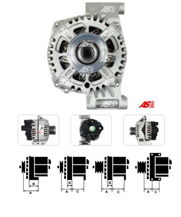 Alternátor Opel 1,3 CDTi 105A AS A3133