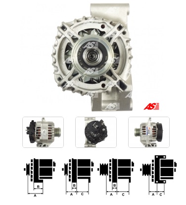 Alternátor Opel 1,3 CDTi 105A AS A6255 (DENSO)