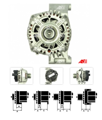 Alternátor Opel 1,3 CDTi 105A AS A3133 (VALEO)