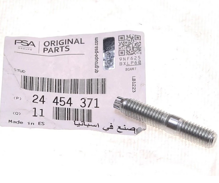 Skrutka pre výfukový systém Opel GM  24454371