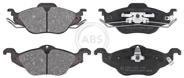 Sada brzdových platničiek kotúčovej brzdy Opel A.B.S. 37065
