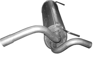 Zadný tlmiuč výfuku Opel Astra J 1,6 POLMOSTROW 17.89
