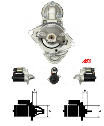 Štartér Opel 1,1 kW AS S0295