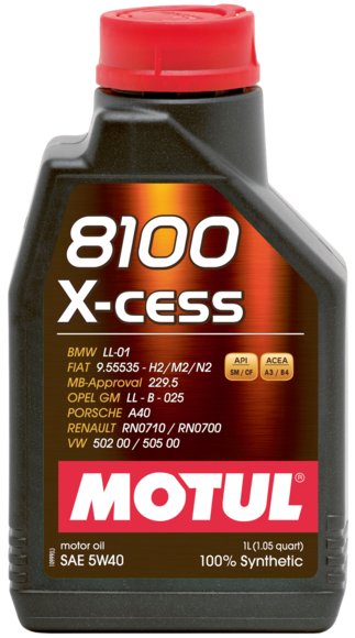 Olej MOTUL 8100 X-CESS 5W-40 1L 102784