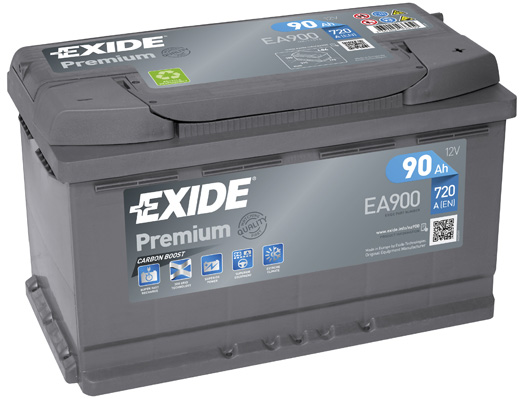 Autobatéria EXIDE Premium 12V 90Ah 720A EA900