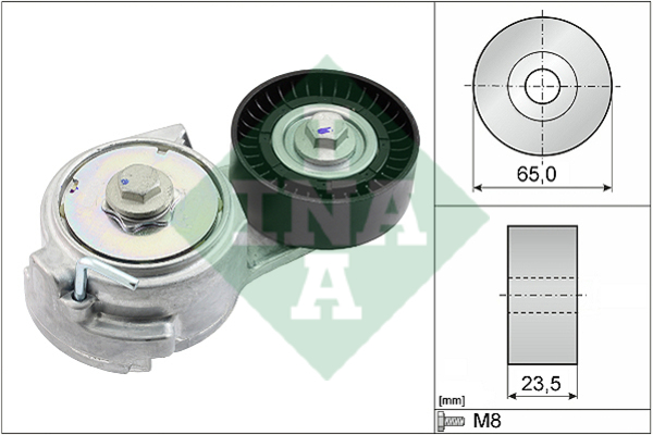 Napínacie rameno rebrovaného klinového remeňa Opel Combo D 1.4 INA 534006910