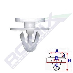 Spinka lišty Opel ROMIX RXC60317