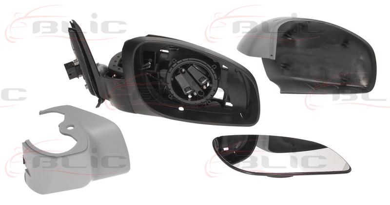 Vonkajšie spätné zrkadlo Opel Signum, Vectra C BLIC 5402-04-1121227P