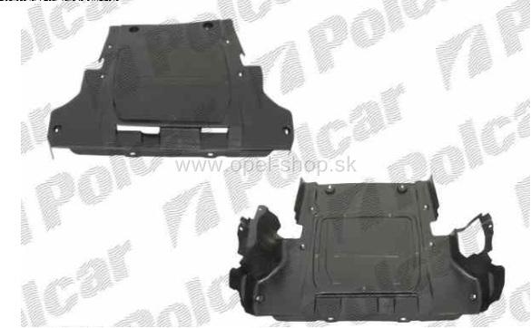 Kryt motora Opel Vecrta B POLCAR 5516346Q