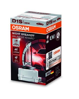 OSRAM D1S XENARC NIGHT BREAKER UNLIMITED 66140XNB