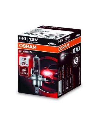 OSRAM H4 SILVERSTAR2.0 64193SV2 12V 60/55W +60%