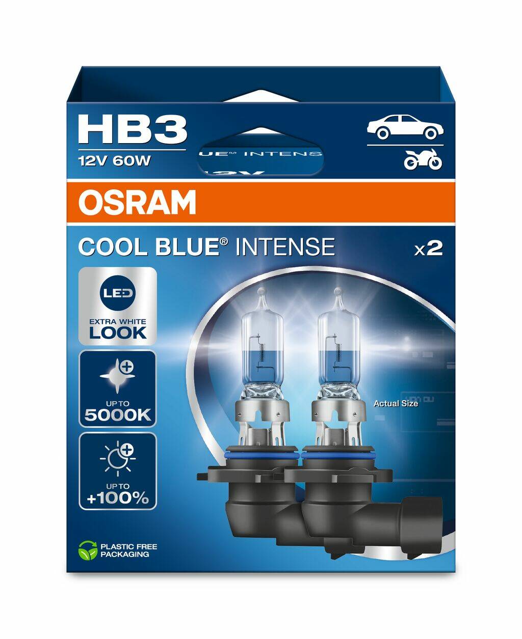 OSRAM HB3 COOL BLUE 9005CBN-2HB 12V 60W BOX