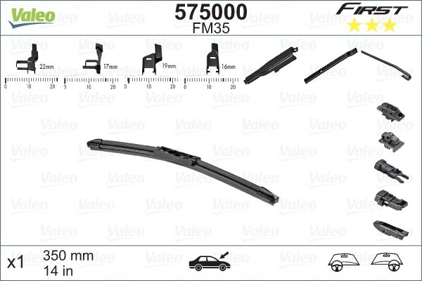 Stieracia lišta VALEO FIRST MULTICONNECTION 350mm FM35 575000