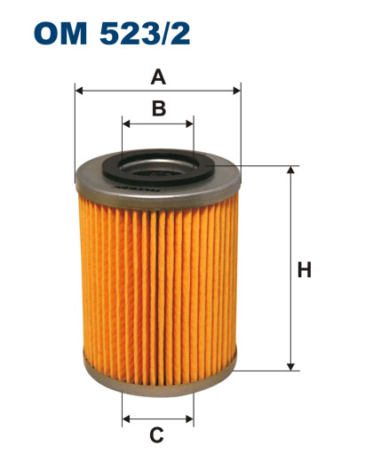Olejový filter FILTRON OM 523/2