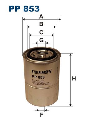 Palivový filter FILTRON PP 853