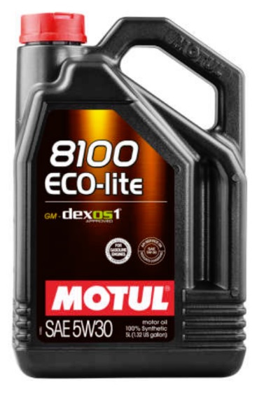 Olej MOTUL 8100 Eco-lite 5W-30 5L Dexos1 Gen2 Gen3 108214