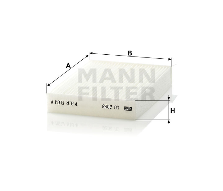 Peľový filter MANN-FILTER CU2028