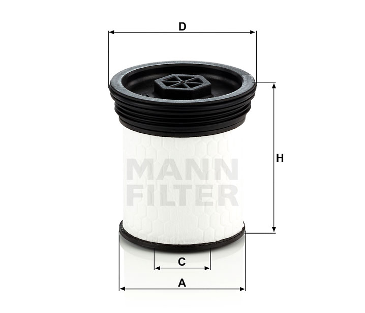 Palivový filter MANN-FILTER PU7006
