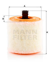 Vzduchový filter MANN-FILTER C16012
