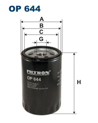 Olejový filter FILTRON OP 644