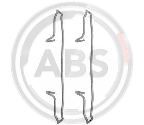 Sada príslušenstva obloženia kotúčovej brzdy Opel A.B.S. 1159Q
