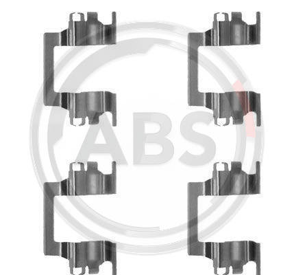 Sada príslušenstva obloženia kotúčovej brzdy Opel A.B.S. 1117Q
