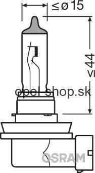 Buy OSRAM 64211ULT-HCB Halogen bulb Ultra Life H11 55 W 12 V